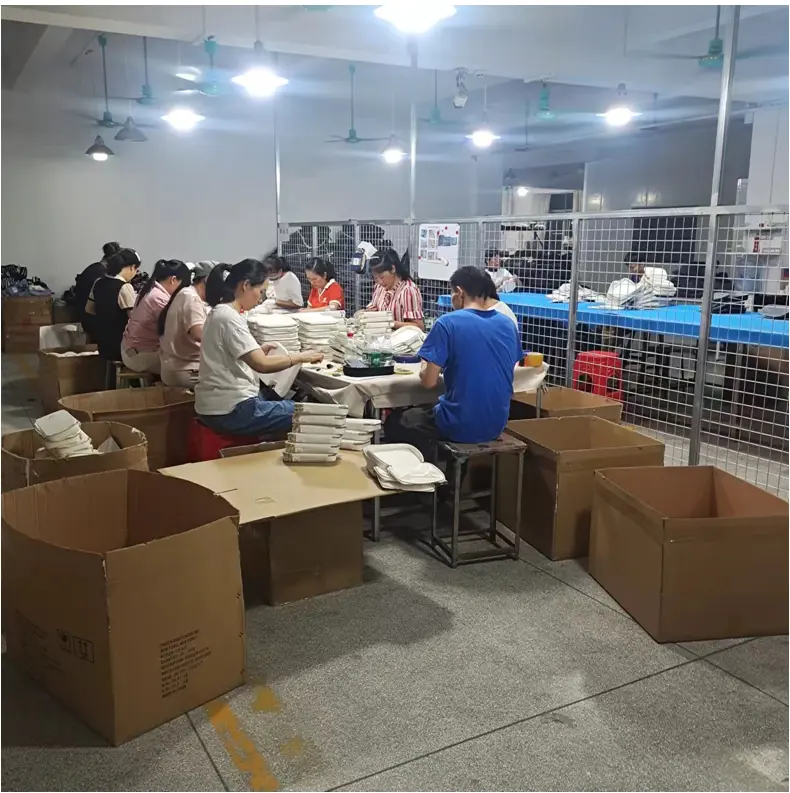 Finishing and packing workshop